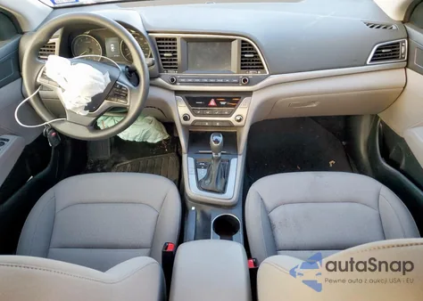 2018 Hyundai Elantra Sel z USA, uszkodzony, nr VIN KMHD84LFXJU593678